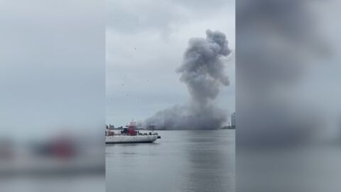 Морският дрон, който се взриви в румънското пристанище в Констанца, е украински. Бил е заглушен от Русия