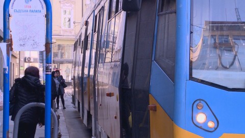 Промените в движението на трамваи 1, 7 и 27 в София са в сила до 18 ч. на 3 май