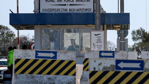 Тревога е обявена за кратко в британската база "Акротири" в Кипър заради "обект"