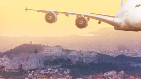 Отмененят полети и от и до Атина