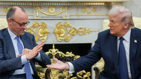 „Всички сме в една лодка“: Мерц се противопостави на Тръмп с исторически жест