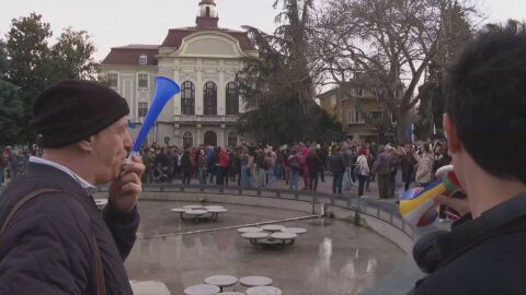 Пловдивчани излязоха на протест с искане за по-добър градски транспорт