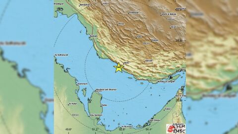 Силно земетресение удари Ормузкия проток
