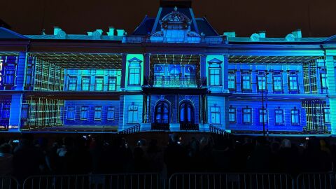 Гледайте: 3D мапинг спектакъл „Посока“