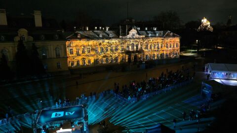 3D мапинг шоу и специално студио: bTV превърна отразяването на вота във визуален спектакъл