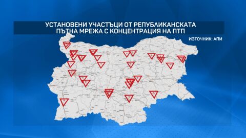 Опасните пътища у нас: Къде загиват най-много хора?