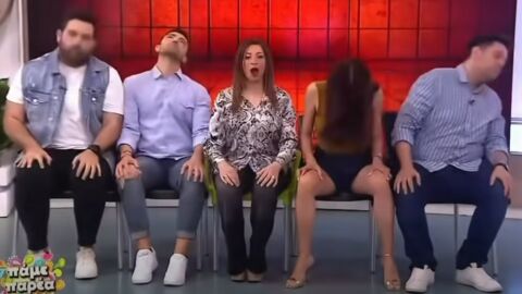 DARA създаде масова истерия: Водещите на сутрешния блок в Кипър направиха танца на Bangaranga на живо в ефир 