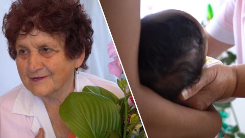 „За нас тя е Бог!": Историята на акушерката, която 60 години първа посреща бебетата в село Василовци
