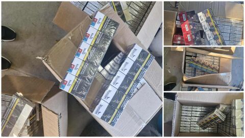 Около 70 000 къса цигари без бандерол са открити при акция в софийското село Доброславци