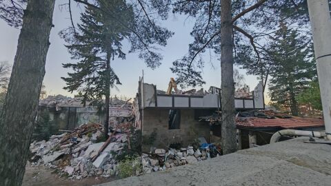 Ремонтът на бившия сарай на Ахмед Доган в „Бояна“: От него не е останало почти нищо 