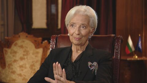 Кристин Лагард пред bTV: В Хърватия веригите опитаха да вдигнат цените след еврото, но правителството се намеси