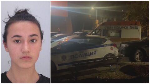 Стефани, която слезе от Витоша, беше откарана в 4. районно управление (ВИДЕО)