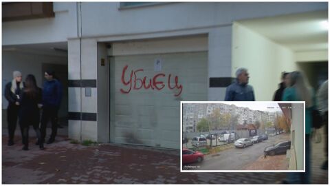 „Такъв лекар няма място в системата“: Надпис „Убиец“ се появи на гаража на мъжа, прегазил кучето Мая