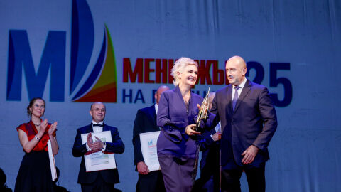 Дина Темелкова е „Мениджър на годината 2025“