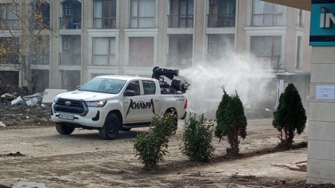 Дезинфекция в курортно селище „Елените“