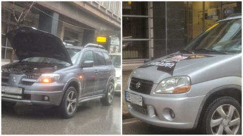 „Аварирали“ автомобили блокираха центъра на София 