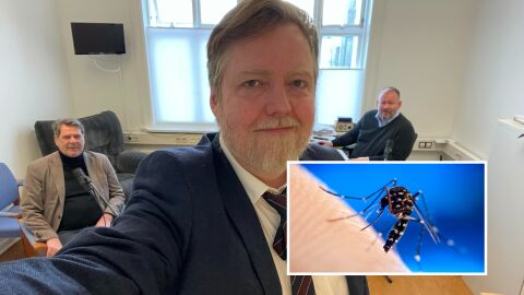 „Аз ли съм първият ухапан от комар?“: Исландски политик разказва за срещата с кръвожадното насекомо