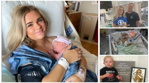 „И двамата живеем втори живот“: Майка дари част от черния си дроб, за да спаси бебето си