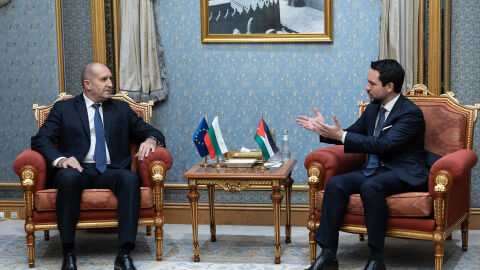 Радев: България цени приноса на Йордания за деескалация на военния конфликт в Близкия изток