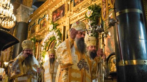 Тържествено започна празника на св. Крал Стефан Милутин в София