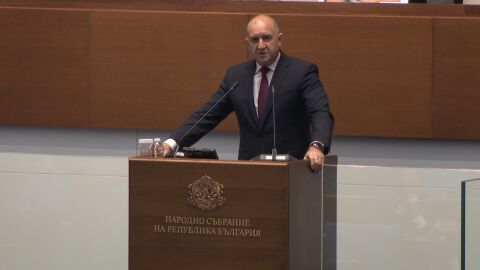 Снимка: Румен Радев: Митрофанова ме увери, че нямат информация за ударите срещу кораби в Черно море
