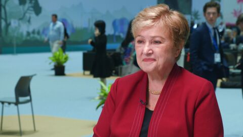 Снимка: Кристалина Георгиева към управляващите: Не харчете пари, които нямате