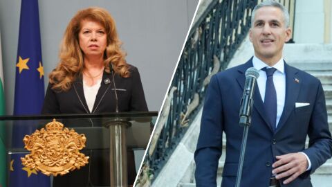 Снимка: Финални данни на „Маркет ЛИНКС“ от екзитпола: Йотова получава 32,6% подкрепа, а Гюров - 31,5%
