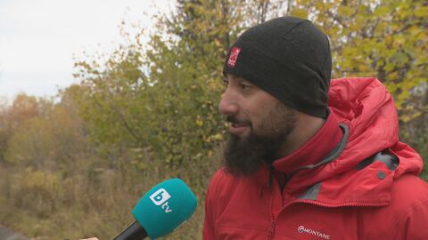 Снимка: Мъжът видял мечка под Симеоновския лифт на Витоша: Тя се уплаши доста – може би повече от мен. Подскочи и си замина
