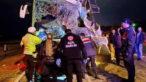 Снимка: Генералното ни консулство в Одрин: 10 души са ранени при катастрофата с български автобус