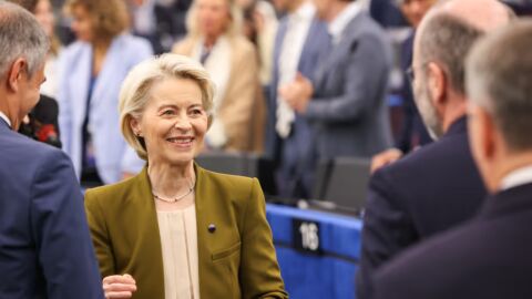 Урсула фон дер Лайен: Днес трябва да се реши финансирането на Украйна 