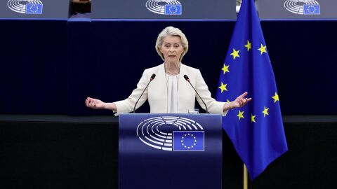 Снимка: Знакова реч на Урсула фон дер Лайен: Европа трябва да има икономическа и военна независимост