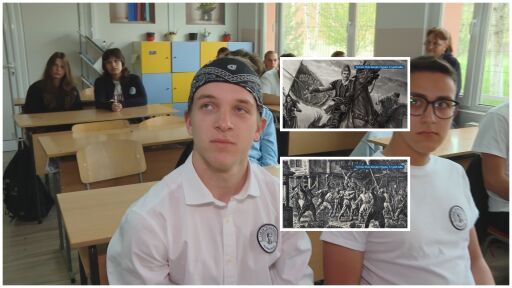 Ученици вдъхнаха живот на Априлското въстание с изкуствен интелект