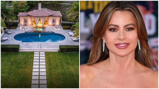 Снимка Да надникнем в луксозното имение на София Вергара - замък за 26 млн. долара! (СНИМКИ)