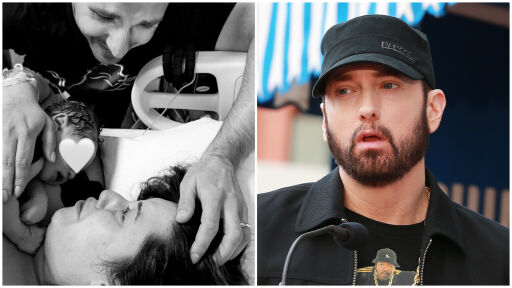 Снимка Второ внуче за Еминем: Първи снимки на бебето Скоти