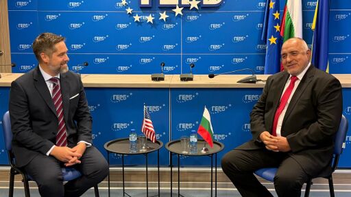 Борисов обсъди визите, енергетиката и сигурността със зам. помощник държавния секретар на САЩ