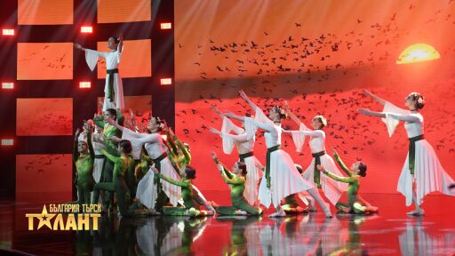 Уникално изпълнение на танцова школа "Естрела"