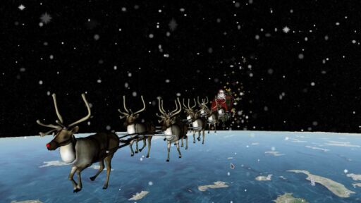 Дядо Коледа тръгна на път: Проследете пътешествието му по света на живо