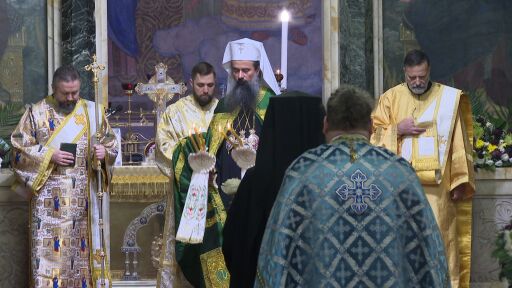 Отслужиха патриаршеска Света литургия в „Свети Александър Невски“ в София