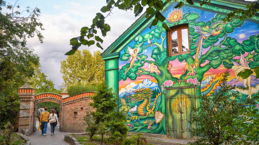 Европейският квартал, който функционира като независима държава