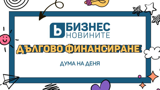Дума на деня: Дългово финансиране