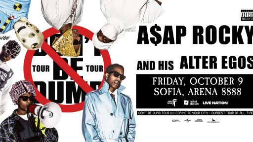 Снимка A$AP Rocky с първи концерт в България – ето кога и къде! (СНИМКИ)