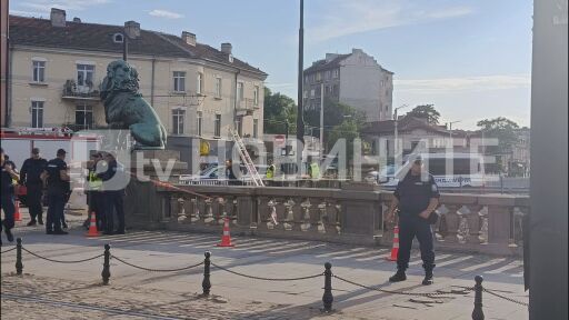 Хвърлиха мъж от Лъвов мост, загина на място (СНИМКИ)