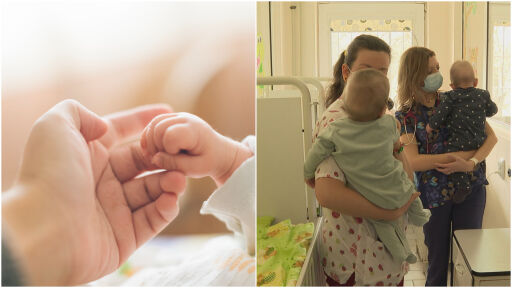 Снимка След историята за 9-месечните изоставени близнаци: феноменът „Бебе на болницата“