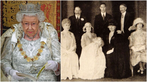 Снимка 62 бебета в една дреха: Тайната на кралската роба на Елизабет II и принц Уилям (СНИМКИ)