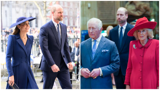 Снимка Кейт Мидълтън впечатли в елегантно синьо на Деня на Британската общност редом до принц Уилям