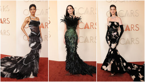 Снимка Черни рокли заляха червения килим на 