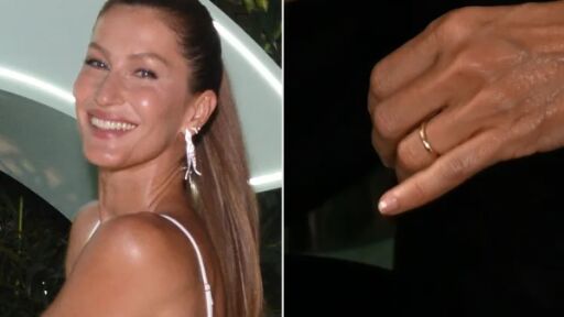 Снимка Това брачна халка ли е? Жизел Бюндхен изненада феновете си (СНИМКИ)