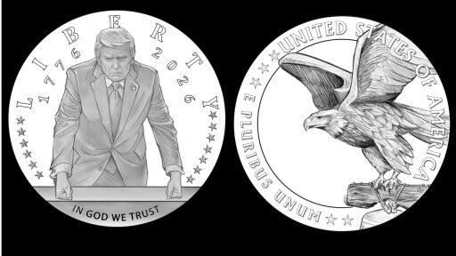 Одобриха 24-каратова златна монета с лика на Тръмп