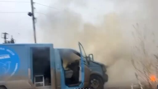 Микробус с чуждестранни журналисти е атакуван с дрон в Украйна (ВИДЕО)