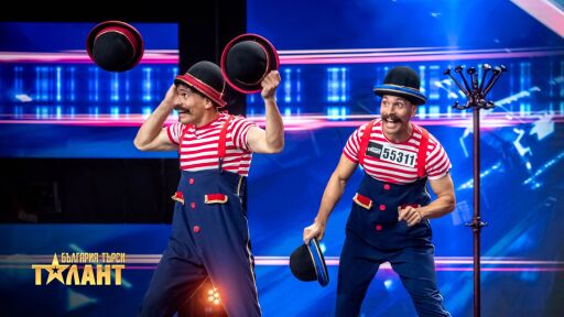 Комедийно жонглиране от Емилио и Леандро Понсе